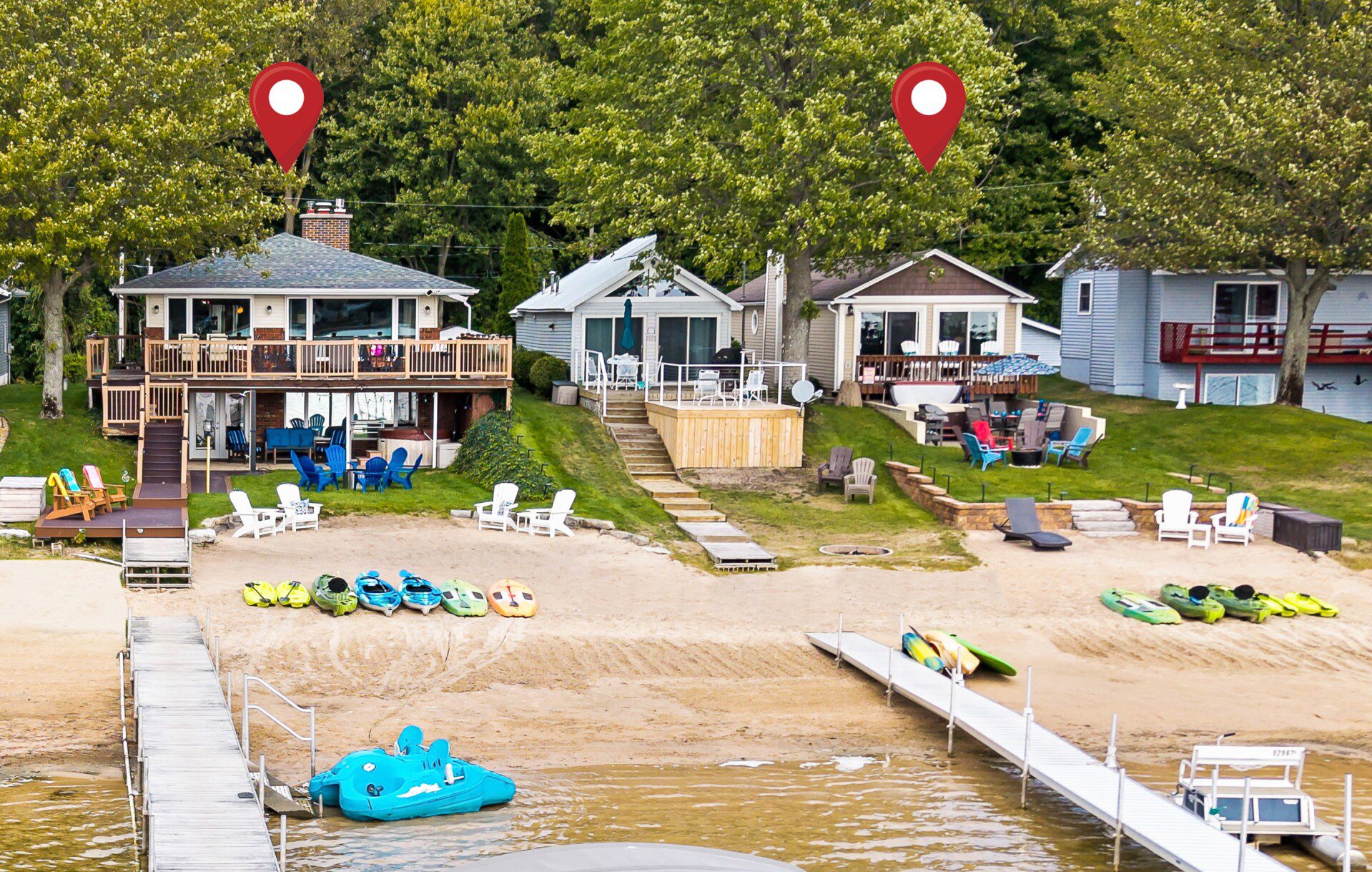 locator pin photo Blue Haven